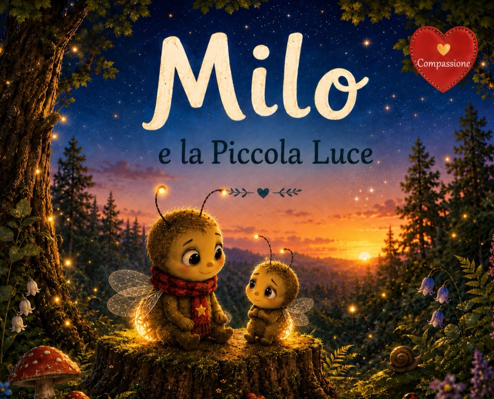 Milo e la Piccola Luce – copertina del libro